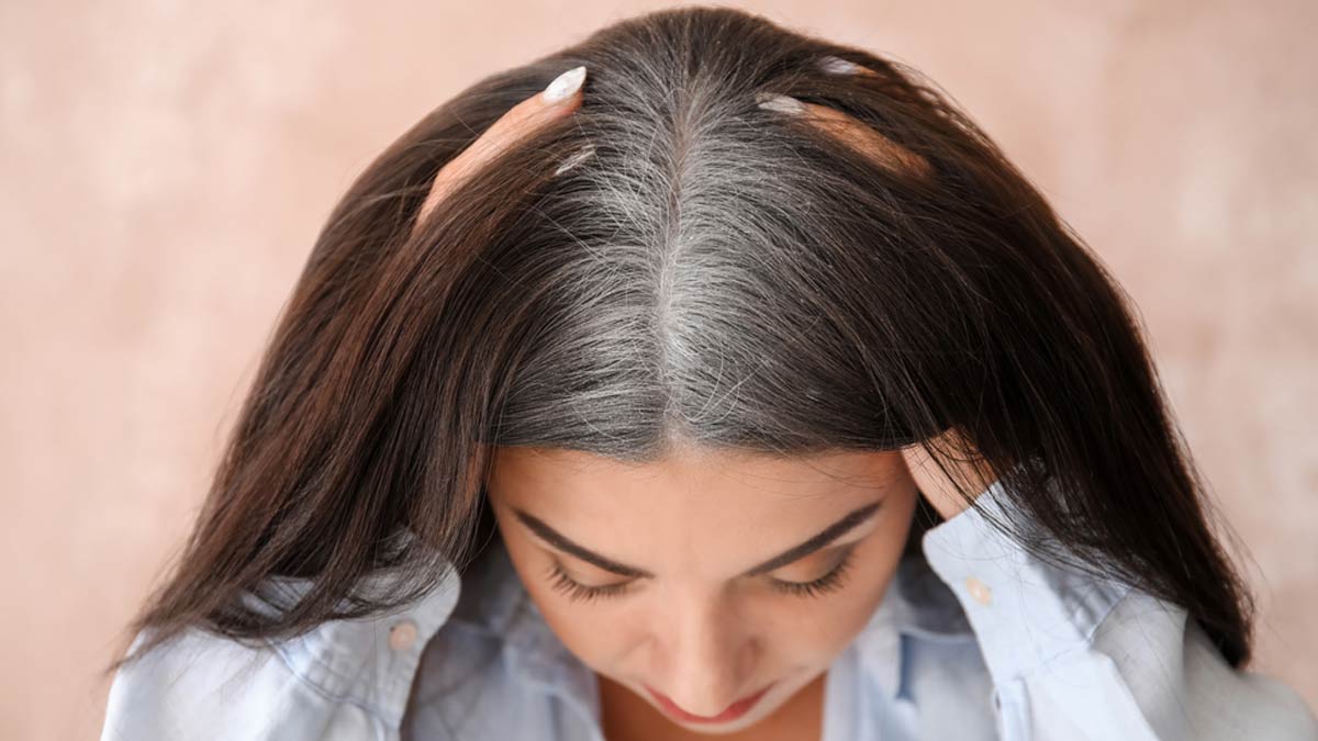 How to turn grey hair into black permanently naturally in 1 day in tamil